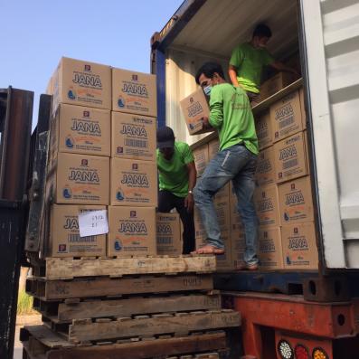 Bốc xếp KCN Giang Điền