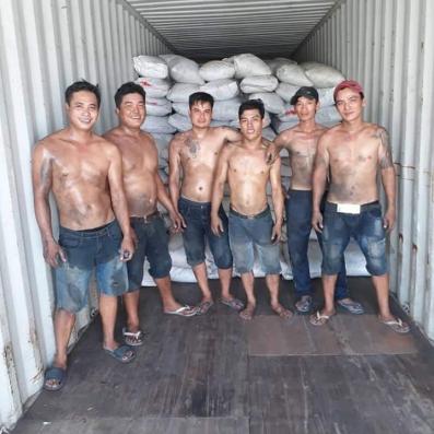 Bốc vác tại KCN Tân Thuận 